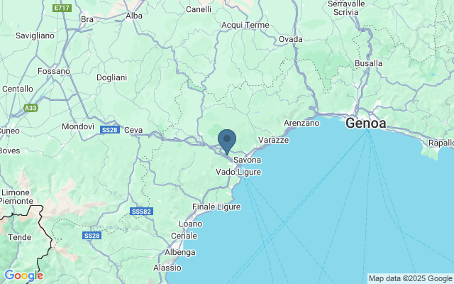 Kaart met locatie Pittoresk Cinque Terre